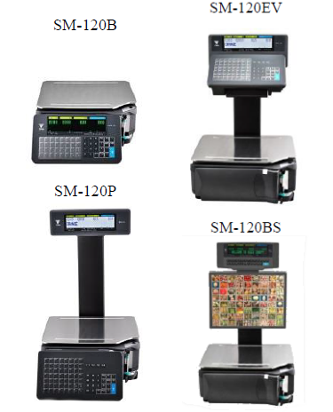 Lista modeli wag SM120