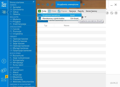 Dodanie drukarki fiskalnej z SUZ do Subiekta