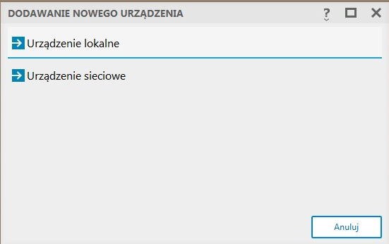 Dodanie drukarki fiskalnej z SUZ do Subiekta