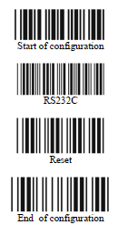 Kody kreskowe do konfiguracji skanera Zebez Z-3100 z kasą Datecs Maluch EKO