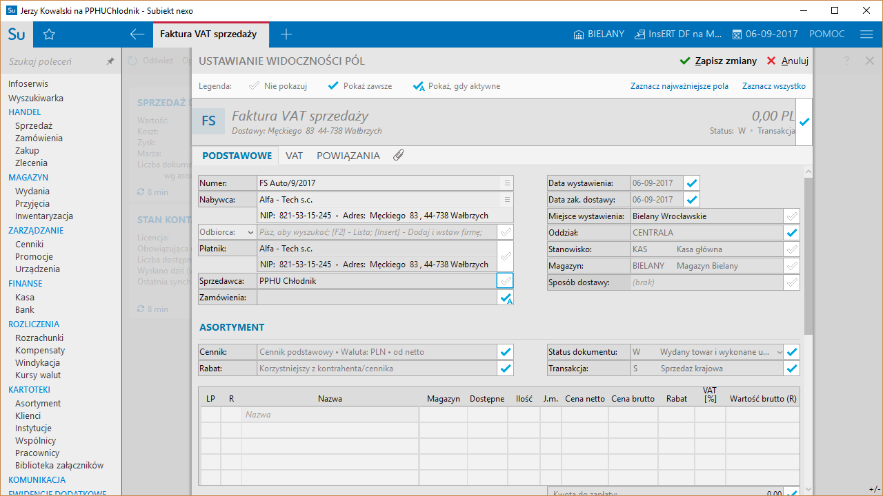 InsERT Subiekt Nexo 1 PC / licencja wieczysta