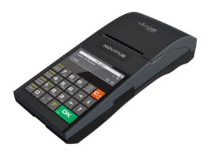 Drukarka fiskalna Novitus Deon z WiFi widok ze strony kasjera