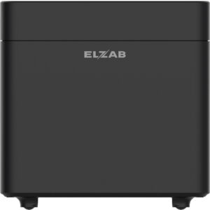 Tylna część drukarki fiskalnej ELZAB Cube Online – gniazda komunikacyjne i zasilanie