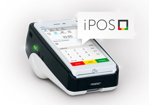Kasoterminal iPOS Posnet PosPay2 z aplikacją sprzedażowąod iPOS. Łatwa i szybka konfiguracja przez przeglądarkę.