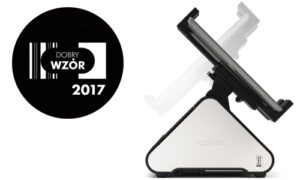 Posnet Trio Online – boczny widok na uchwyt montażowy i port USB drukarki fiskalnej