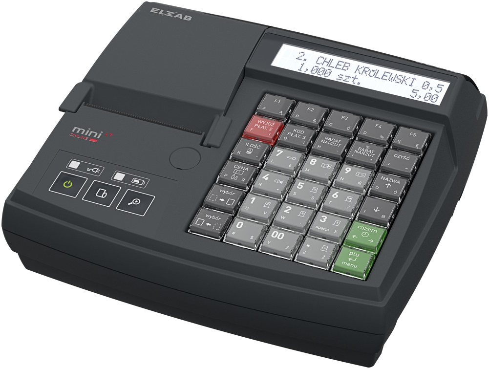 WSPÓŁPRACA MODUŁU ROZSZERZEŃ Z KASAMI ELZAB ZE ZŁĄCZEM EXT - DRUKARKĄ EVE-002